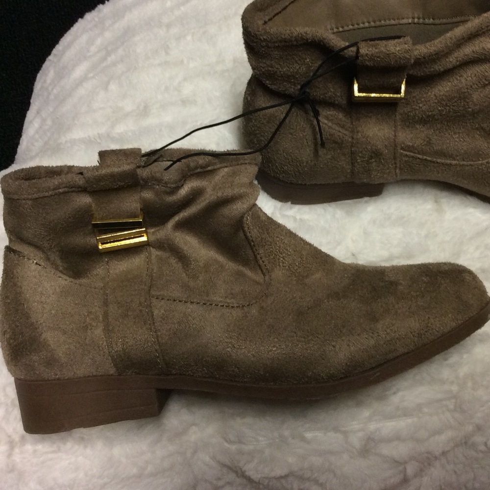 Tan Booties